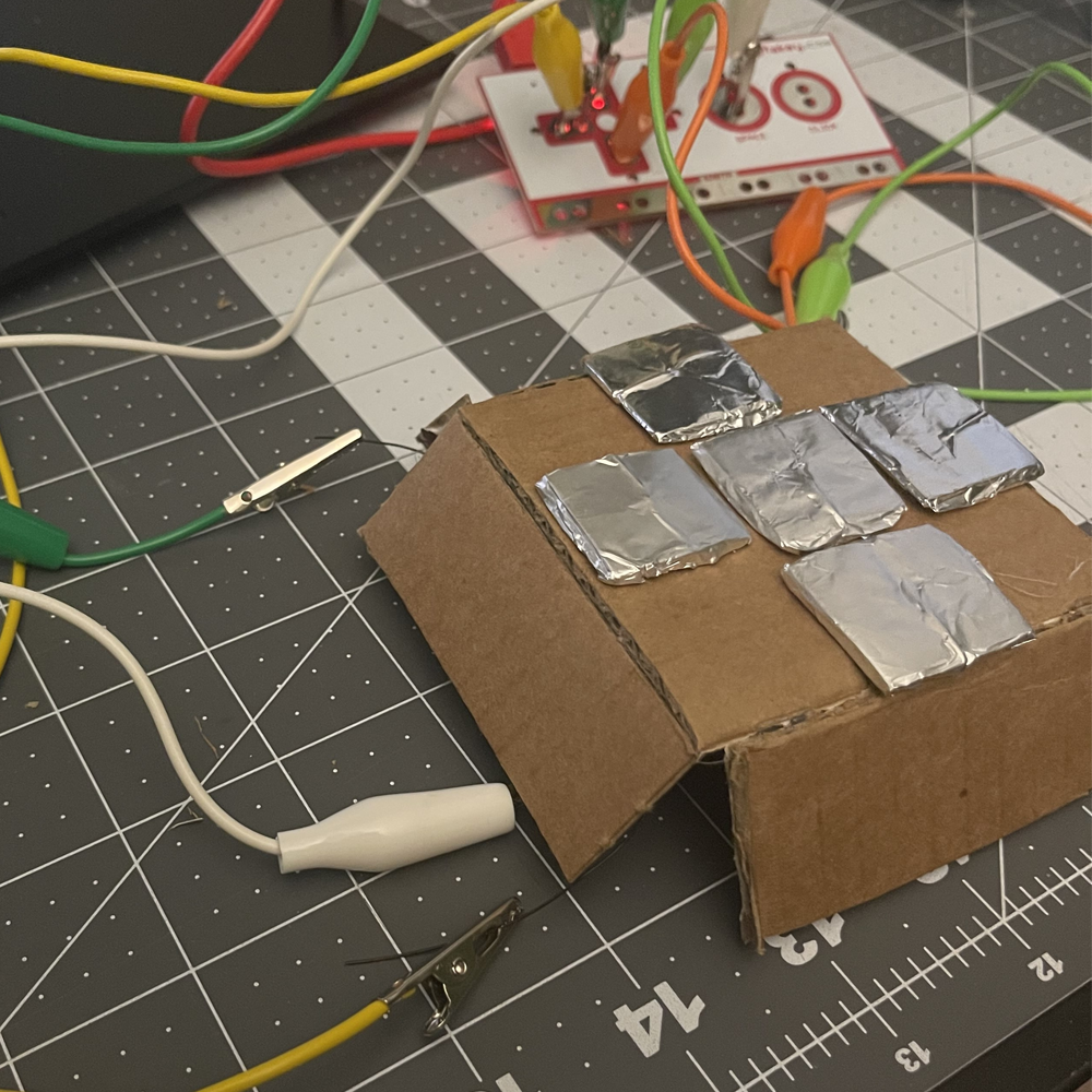 This is a closer look at the wires one of my goals for the project is to try and hide the wires as best as I can. This was a good test to do to see how they behave.