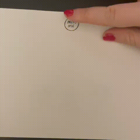 When the user presses the button the lights will turn on revealing 3 ghosts from behind the page. Something nice and simple.