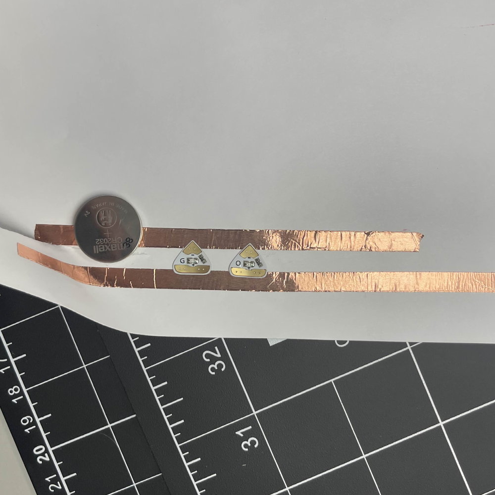 This attempt was also helpful in getting me to understand how circuits worked. This one was also another example and it allowed me to play with more than one light.